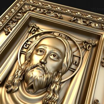 3D model The face of Christ (STL)